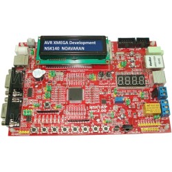 برد آموزشی  AVR XMEGA مدل ATXMEGA128A3U - NSK140