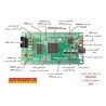 برد پروژه FPGA های XC6SLX9) XILINX) از سری Spartan6 مدل NPB151
