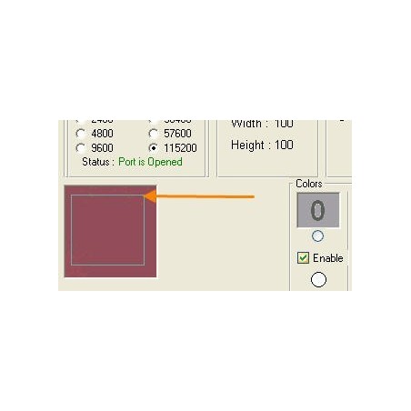 ماژول دوربین سریال و تشخیص رنگ NCB147-COMBINE