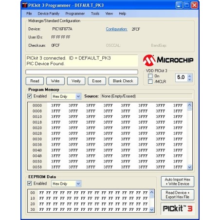 پروگرامر و خطایاب میکروکنترلرهای PIC مدل PICKIT3