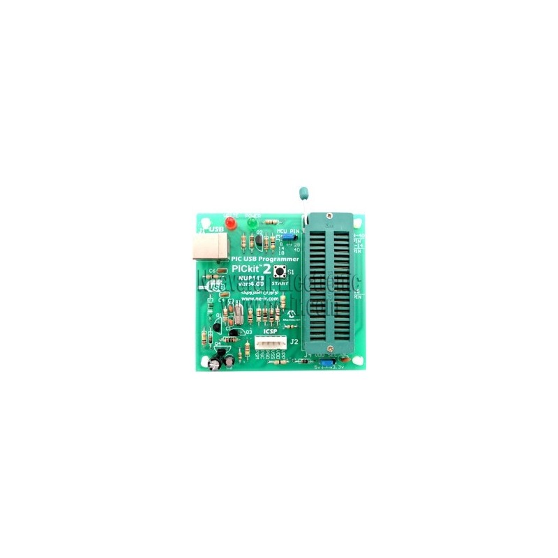 پروگرامر و خطایاب USB میکروکنترلرهای PIC مدل PICKIT2