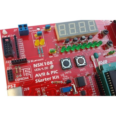 برد آموزشی میکروکنترلرهای AVR , PIC , MCS-51 و PC Interface